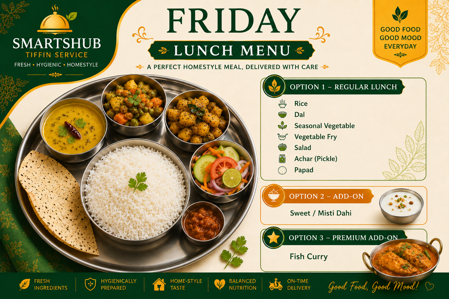 Today Lunch Menu