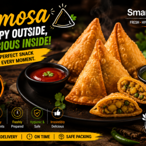 crispy samosa delight poster